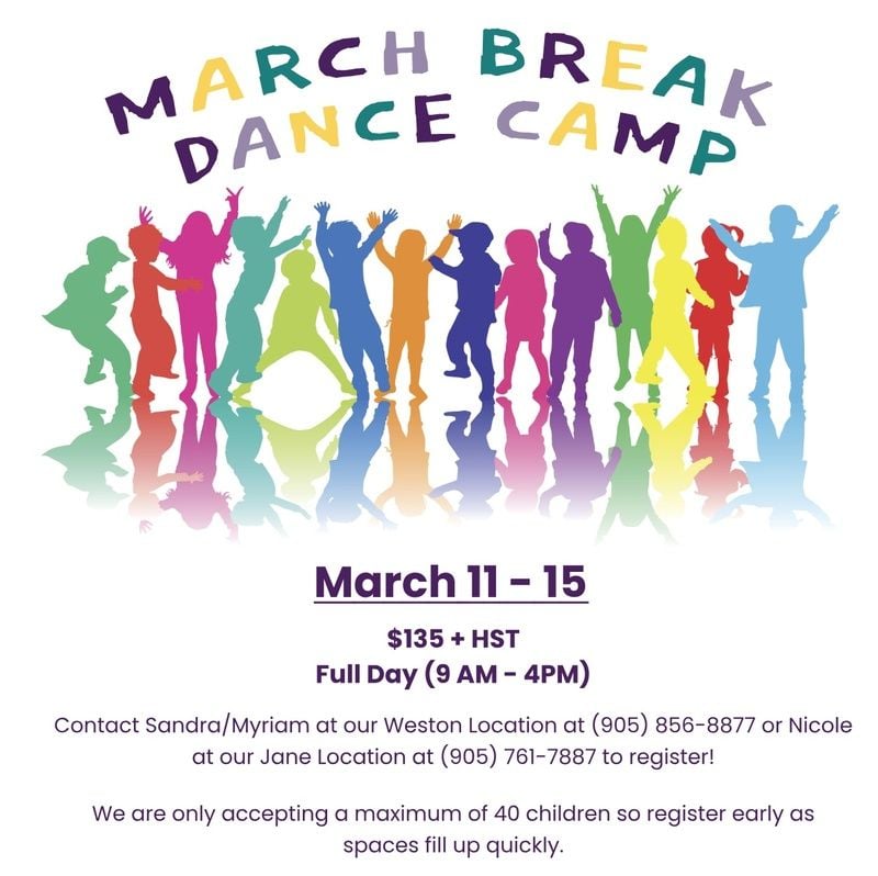 March Break Dance Camp March Break Dance Camp